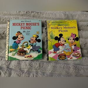 Disney’s Mickey Mouse Picnic A Little Golden Book